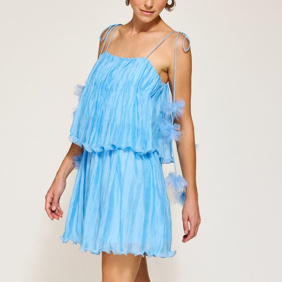 "Chara" Pleated Dress - Picture 1 of 4